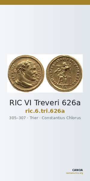 RIC VI Treveri 626a — CANOA