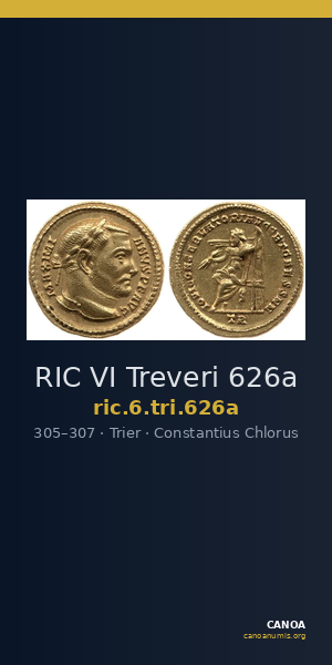 RIC VI Treveri 626a — CANOA