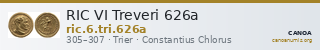 RIC VI Treveri 626a — CANOA