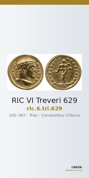 RIC VI Treveri 629 — CANOA
