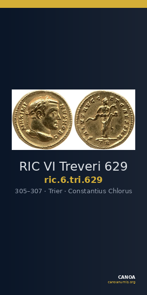 RIC VI Treveri 629 — CANOA