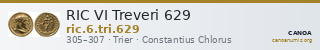 RIC VI Treveri 629 — CANOA
