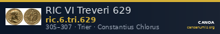 RIC VI Treveri 629 — CANOA