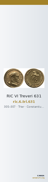 RIC VI Treveri 631 — CANOA
