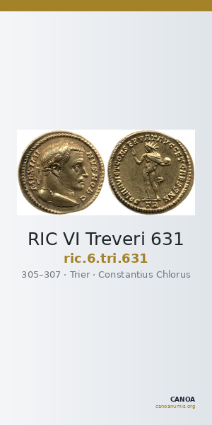 RIC VI Treveri 631 — CANOA