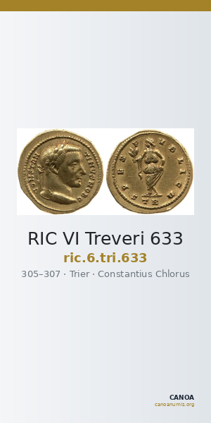 RIC VI Treveri 633 — CANOA