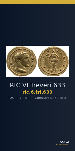 RIC VI Treveri 633 — CANOA
