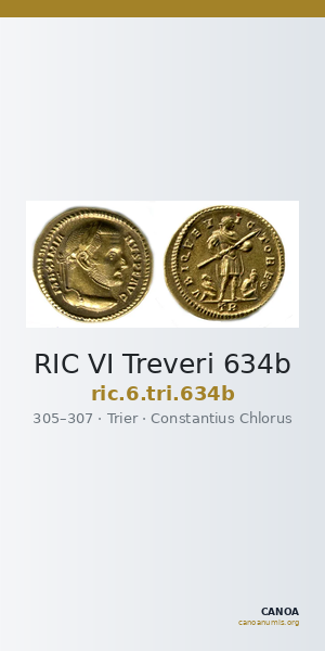 RIC VI Treveri 634b — CANOA