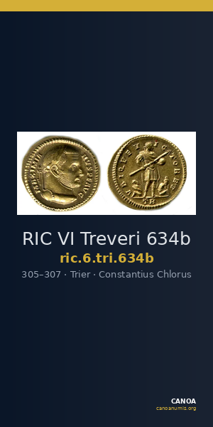 RIC VI Treveri 634b — CANOA