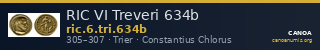 RIC VI Treveri 634b — CANOA
