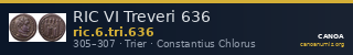 RIC VI Treveri 636 — CANOA