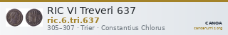 RIC VI Treveri 637 — CANOA