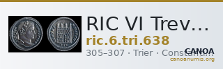 RIC VI Treveri 638 — CANOA