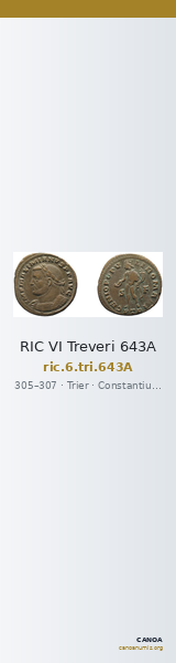 RIC VI Treveri 643A — CANOA