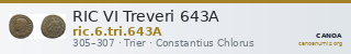 RIC VI Treveri 643A — CANOA