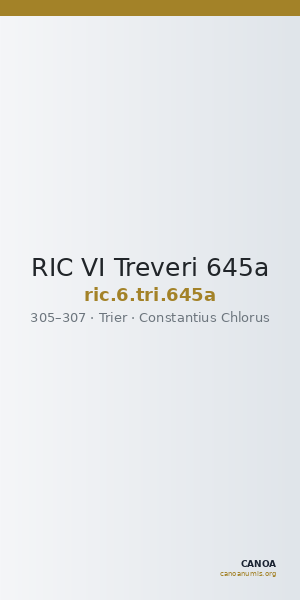 RIC VI Treveri 645a — CANOA