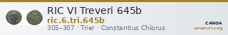 RIC VI Treveri 645b — CANOA