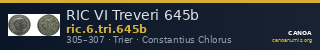 RIC VI Treveri 645b — CANOA
