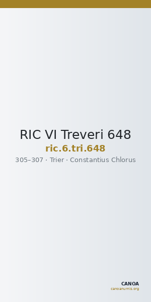 RIC VI Treveri 648 — CANOA