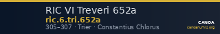 RIC VI Treveri 652a — CANOA