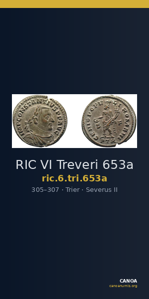 RIC VI Treveri 653a — CANOA