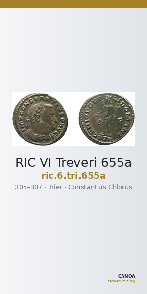 RIC VI Treveri 655a — CANOA