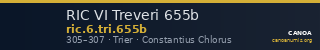 RIC VI Treveri 655b — CANOA