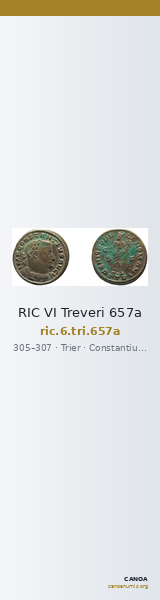 RIC VI Treveri 657a — CANOA