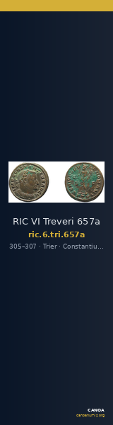 RIC VI Treveri 657a — CANOA