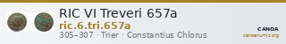 RIC VI Treveri 657a — CANOA