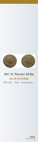 RIC VI Treveri 658a — CANOA