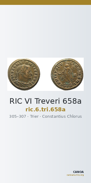 RIC VI Treveri 658a — CANOA