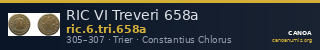 RIC VI Treveri 658a — CANOA
