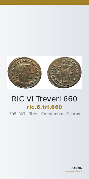 RIC VI Treveri 660 — CANOA