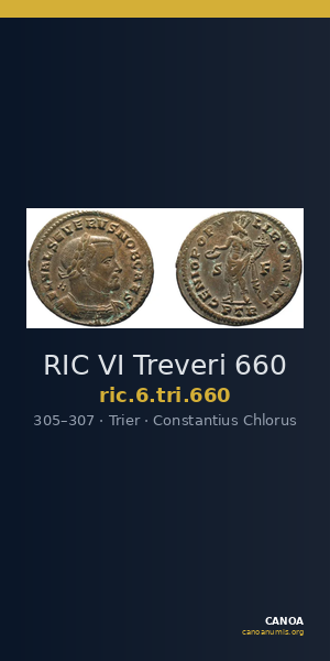 RIC VI Treveri 660 — CANOA
