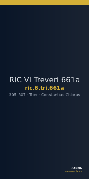 RIC VI Treveri 661a — CANOA
