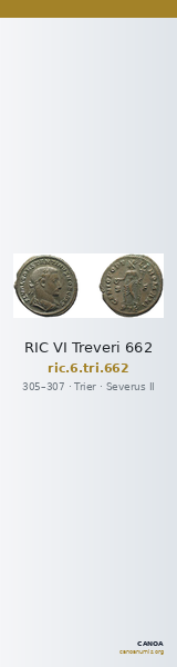 RIC VI Treveri 662 — CANOA