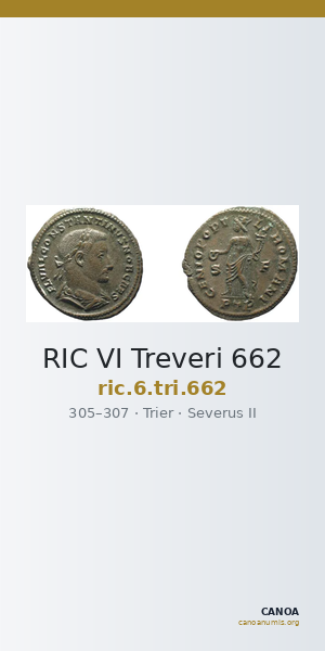 RIC VI Treveri 662 — CANOA