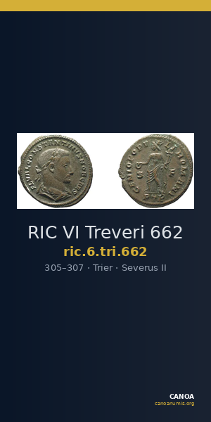 RIC VI Treveri 662 — CANOA