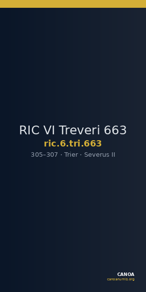 RIC VI Treveri 663 — CANOA