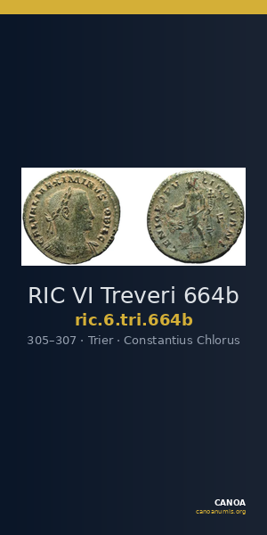 RIC VI Treveri 664b — CANOA