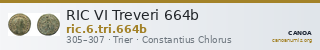RIC VI Treveri 664b — CANOA