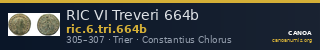 RIC VI Treveri 664b — CANOA