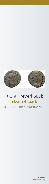 RIC VI Treveri 668b — CANOA