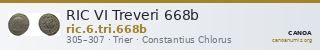 RIC VI Treveri 668b — CANOA