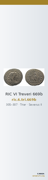 RIC VI Treveri 669b — CANOA