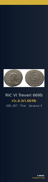 RIC VI Treveri 669b — CANOA