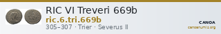RIC VI Treveri 669b — CANOA