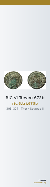 RIC VI Treveri 673b — CANOA