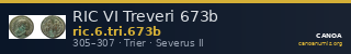 RIC VI Treveri 673b — CANOA